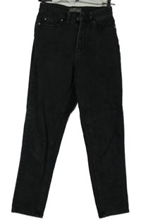 Dámské tmavošedé mom rifle Primark 