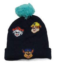 Tmavomodrá čepice s Paw Patrol H&M vel.92-104