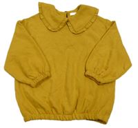 Žlutá mikina s volánkem Next