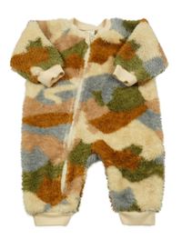 Barevný chlupatý overal Next