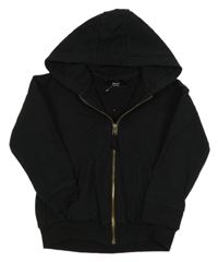 Černá propínací mikina s kapucí Next