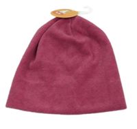 Nové - Růžová fleecová čepice