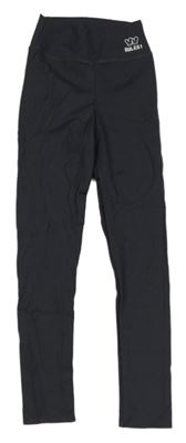 Antracitové sportovní legíny s králíky