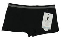 Nové- Černé nohavičkové kalhotky s proužky Primark