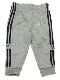 Šedé tepláky Adidas