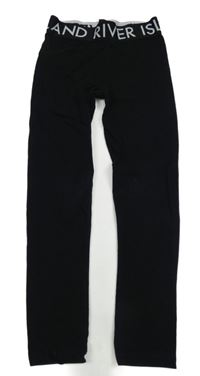Černé legíny River Island