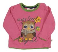 Růžová mikina se sovou Lily & Dan