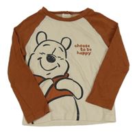 Světlebéžovo-medové triko s Púem Disney