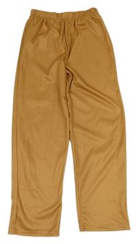 Kostým - Béžové vzorované kalhoty Tu