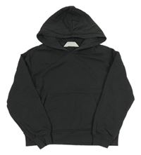 Tmavošedá crop mikina s kapucí zn. H&M