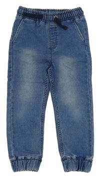 Modré teplákové cuff rifle Lupilu