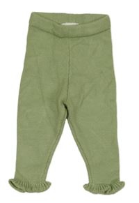 Zelené úpletové kalhoty LC Waikiki