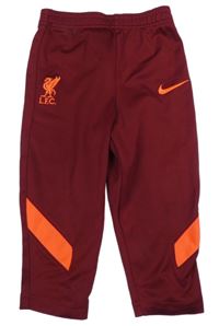 Vínové sportovní kalhoty L.F.C. Nike