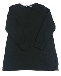 Černé teplákové šaty 157