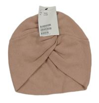 Nové - pudrová turbanová čepice H&M