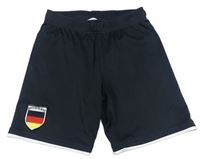 Černé fotbalové kraťasy - Deutschland zn. H&M