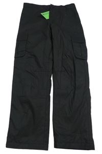 Černé lehce zateplené outdoorové kalhoty Mountain Warehouse