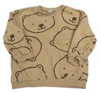 Písková mikina s medvědy H&M