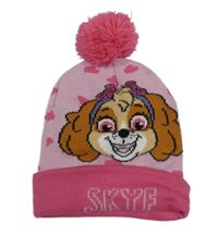 Růžová čepice se Skye a bambulí Nickelodeon