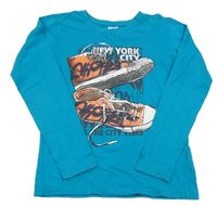 Modrozelené triko s teniskami Chapter Young