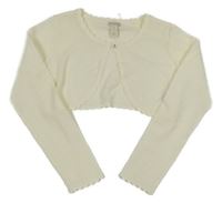 Smetanové třpytivé svetrové bolerko Monsoon