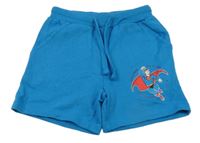 Modré teplákové kraťasy se Supermanem Sinsay