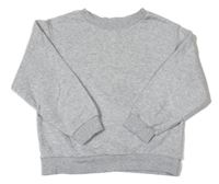 Šedá melírovaná mikina H&M