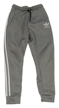 Šedé tepláky Adidas