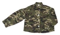 Army plátěná košilová bunda Next