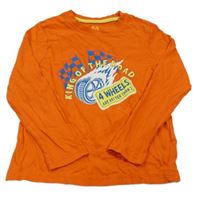 Oranžové triko s kolem Lupilu