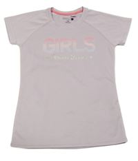 Lila sportovní tričko s nápisem Ergeenomixx