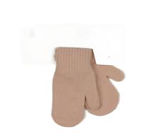 Nové - Růžové pletené palcové rukavice H&M