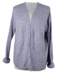 Dámský fialový svetrový cardigán H&M