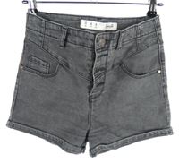 Dámské tmavošedé riflové kraťasy Denim 