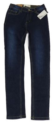 Nové - Tmavomodré slim rifle 