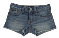 Modré riflové kraťasy Ralph Lauren