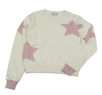 Bílý crop svetr Primark