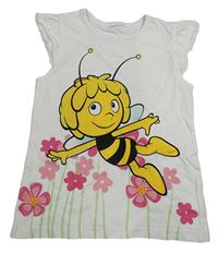 Bílé tričko s Včelkou Májou