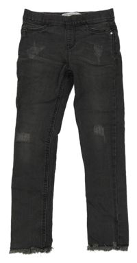 Tmavošedé džegíny s prošoupáním Denim Co.