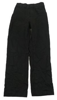 Černé společenské kalhoty F&F