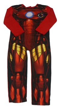 Kostým - Červeno-černý overal - Iron Man Marvel