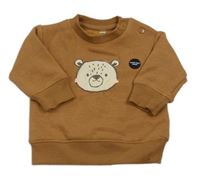 Nové - Béžová mikina s medvídkem