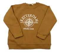 Béžová mikina s nápisem Digidik