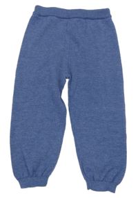 Modré pletené kalhoty Matalan