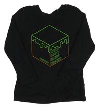 Černé triko Minecraft George 