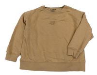 Béžová oversize mikina s nápisem F&F