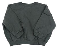 Šedá oversize mikina George 