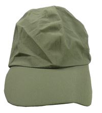 Khaki šusťáková kšiltovka Uniglo