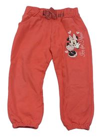 Lososové tepláky s Minnie Disney
