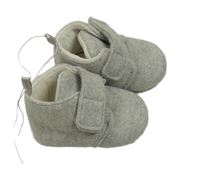 Nové - světlešedé melírované vlněné capáčky H&M vel. 16-17